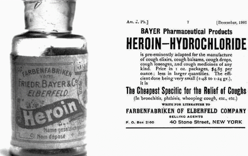 Heroin used as cough medicine
